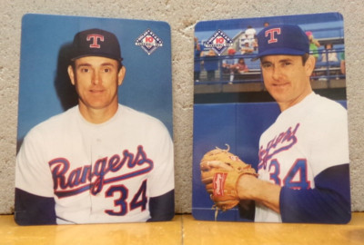 VERY COOL VINTAGE NOLAN RYAN BASEBALL CARDS BUY 1 GET 1 FREE TEXAS RANGERS: Q