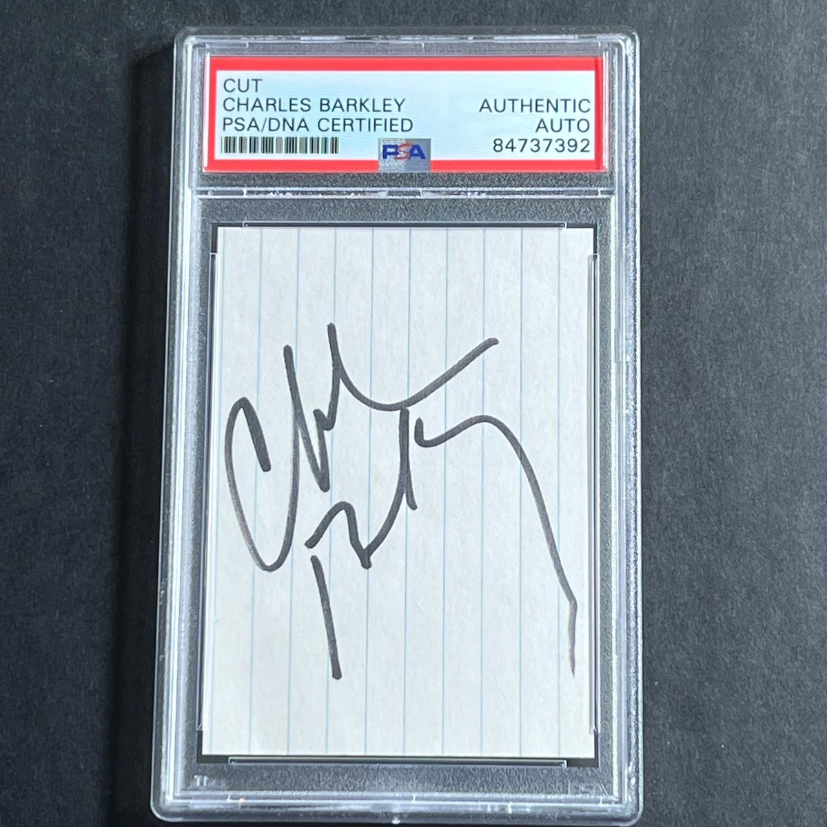 Charles Barkley Signed Cut PSA/DNA Slabbed Phoenix Suns | eBay
