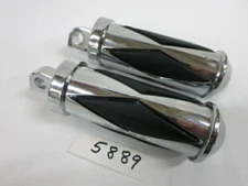Footpegs #5889 Harley Davidson Models with Large Male Mount Diamond Design