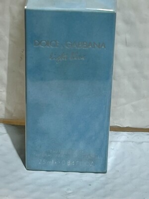 LIGHT BLUE BY DOLCE & GABBANA  FOR WOMEN - 0.84 OZ/25 ML EDT SPRAY IN BOX