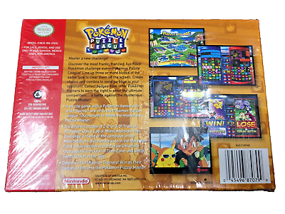 Pokemon Puzzle League (Nintendo 64, 2000) New 45496870799| eBay Pokemon Puzzle League (Nintendo 64, 2000) New 45496870799| eBay