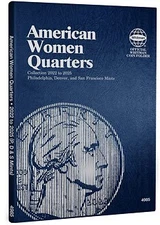 American Women Quarters (PDS Mints) 2022-2025 - Official Whitman Coin Folder