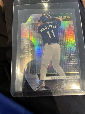 2000 Black Diamond Reciprocal Cut Edgar Martinez #R78 HOF Seattle Mariners