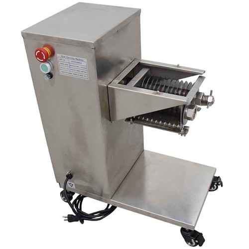 110V QE 12mm Meat Slicer Cutter Stainless Steel Cutting Machine 500kg/h - Picture 3 of 20