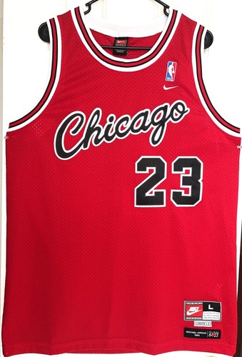Michael Jordan Vintage Nike Swingman 1984 Chicago Bulls Rookie Jersey LARGE
