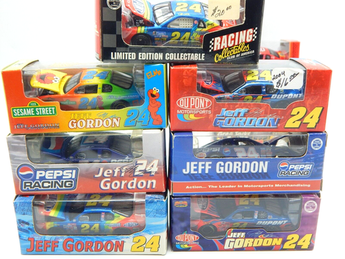 1:64 MISCHUNG AUS 10 ACTION NASCAR DIECAST JEFF GORDON, DARREL WALLTRIP & ANDEREN -RTC1621 - Bild 4 von 7