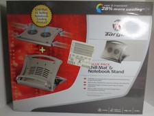 Tagus Double Fan Chill Mat  Notebook Stand Adjustable up to 17" Notebook Height