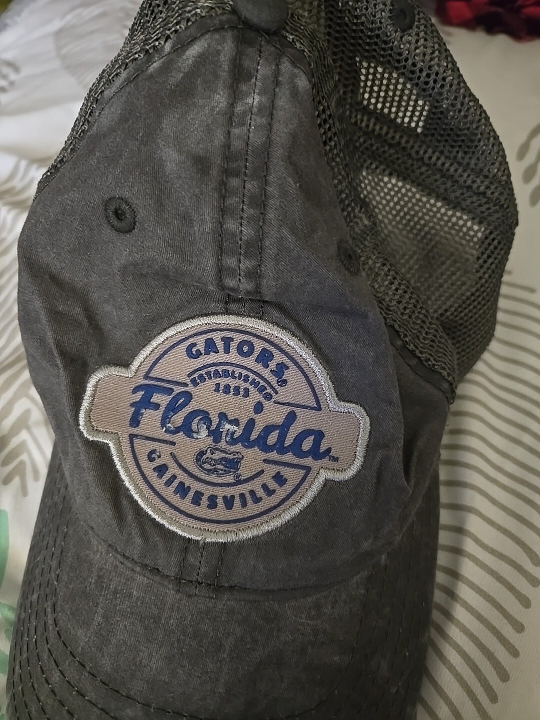 FLORIDA GATORS PATCH ADJUSTABLE SNAPBACK TRUCKER … - image 2