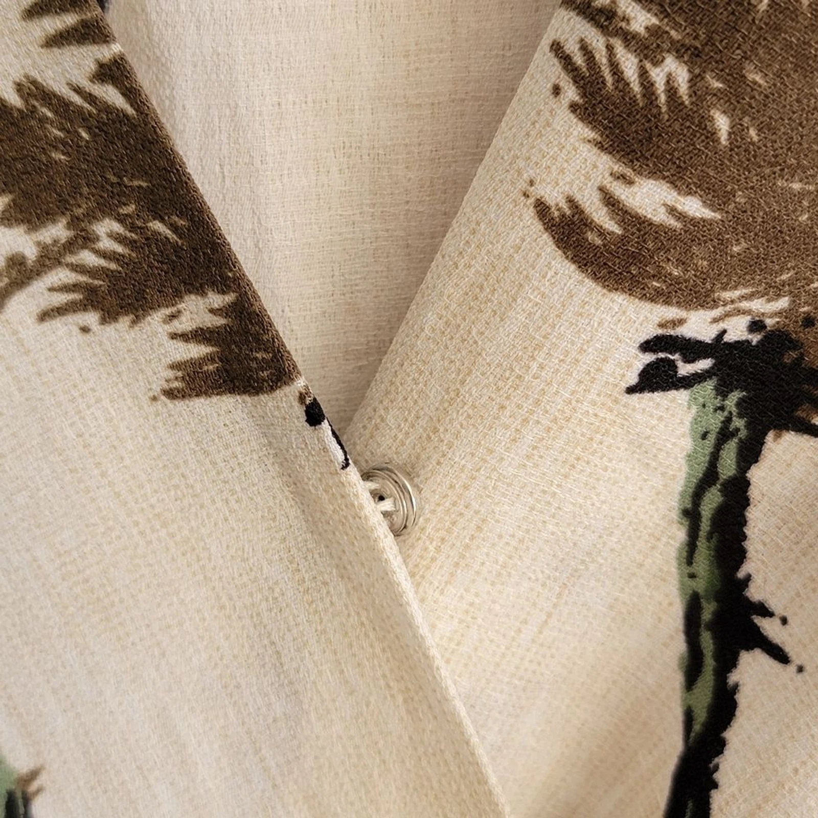 PALM ANGELS Abito Forum Los Angeles California Abito midi media stampa palma tropicale