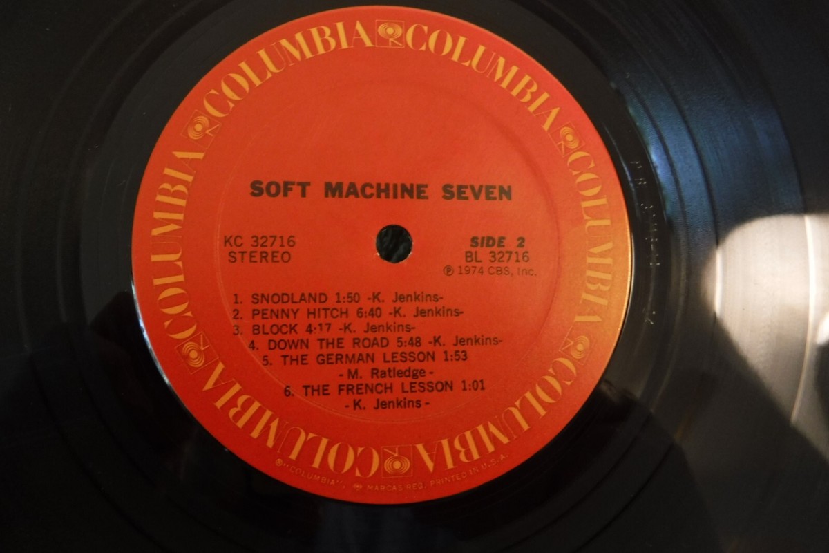 Soft machine, 7 Seven, 1974 Columbia KC 32716 Prog Rock | eBay