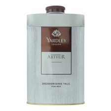 Yardley Arthur Deodorising Talcum Powder 250g For Men exp2027