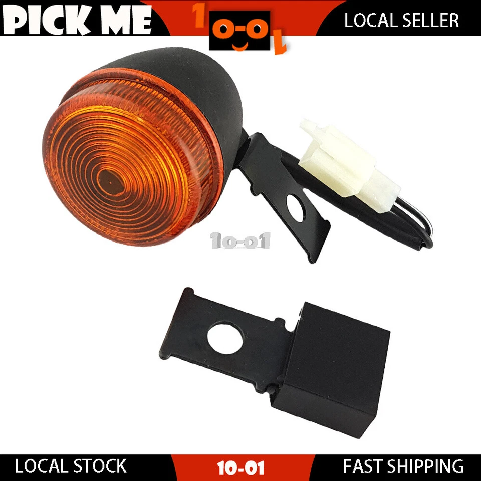 2 X левый и правый указатели поворота подходят для HONDA XR500R 1981-1983 1984 - Изображение 2 из 3