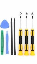 Security Bits T6 TR8 T10H Torx Screwdriver Open Pry Repair Tool Kit For PS4 Sony