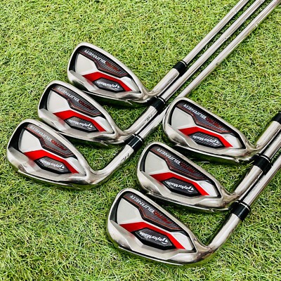 TaylorMade - 左用 レフティ TaylorMade AEROBURNER アイアンセット ７本 LH Rare TaylorMade AeroBurner Iron set 56789P 6Pcs Stiff