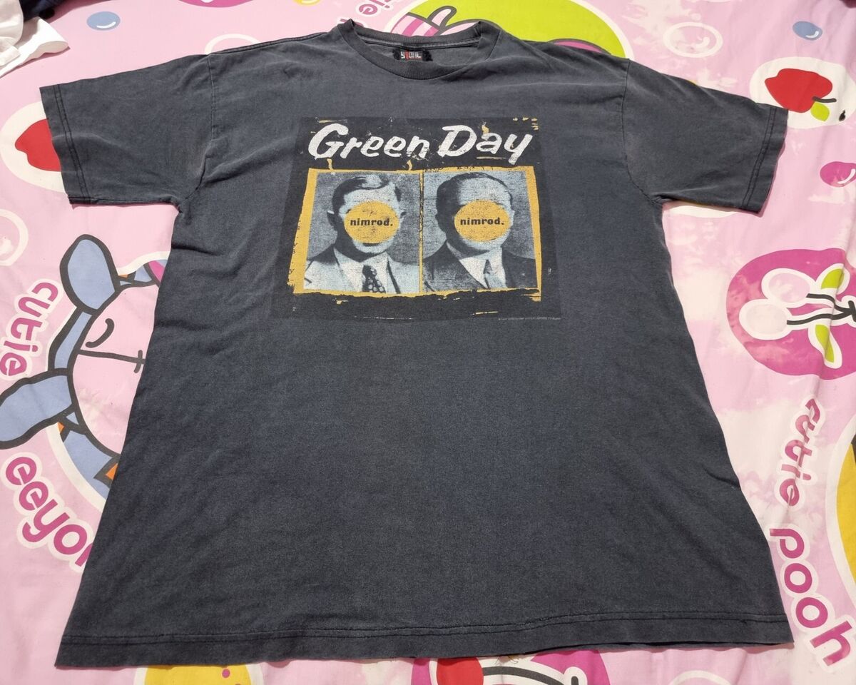 rare vintage 90s Green day nimrod Vintage T-Shirt size L 21 rare vintage 90s Green day nimrod Vintage T-Shirt size L 21