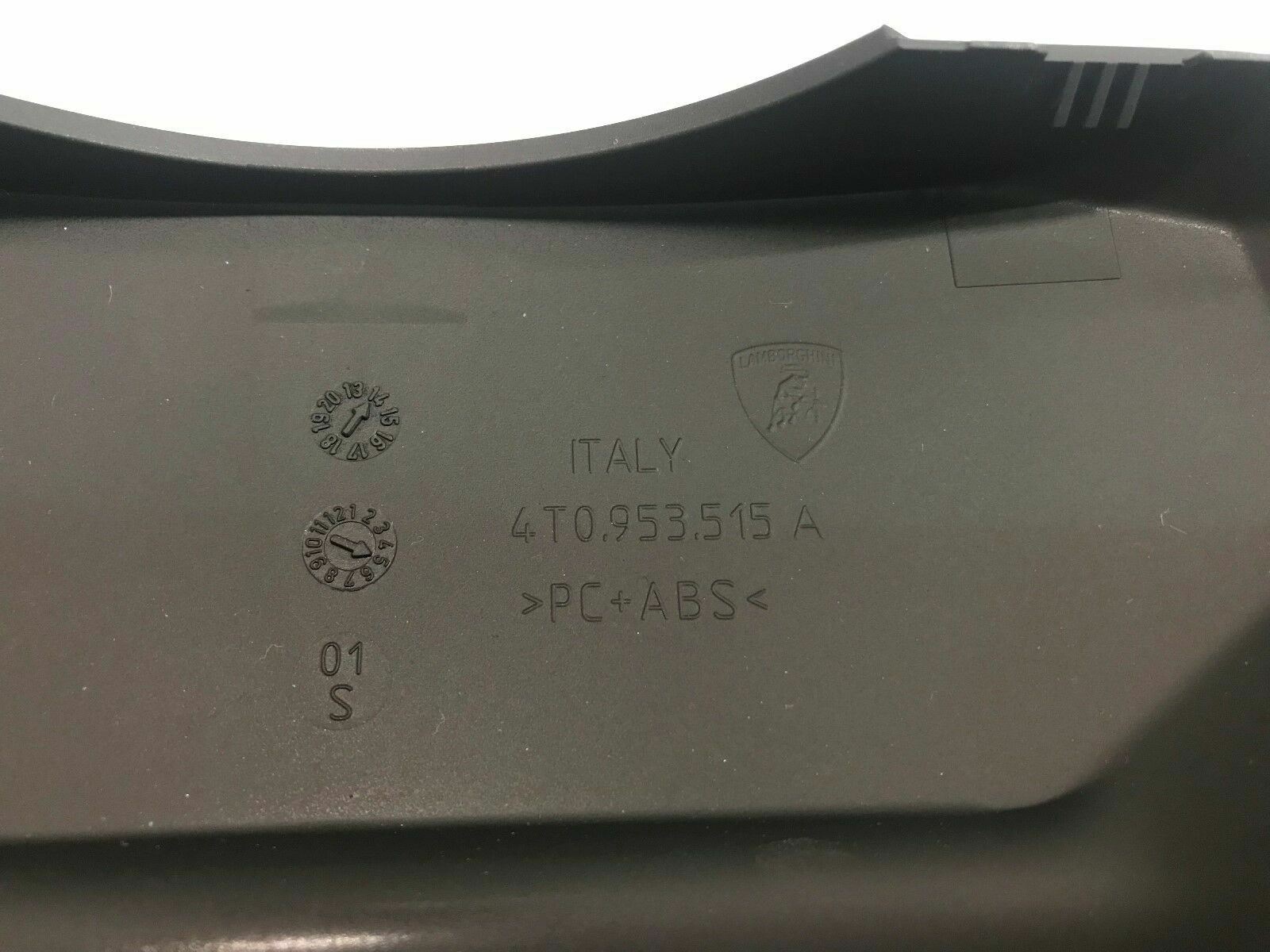 LAMBORGHINI HURACAN LP610 INTERIOR UPPER STEERING COLUMN COVER OEM 4T0953515A