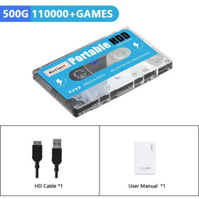 Super Console 500G HDD: 100,000 Games & 70 Emulators - Plug & Play!