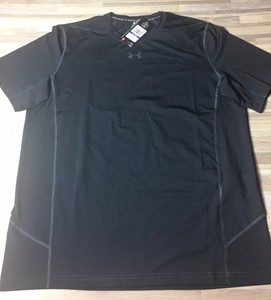 Size XL Athletic Shirt Black 1300928 