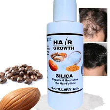 Hair Loss Growth Capillary Gel Silica Cactus Horsetail Rice Almond Oil  ALKAVITA