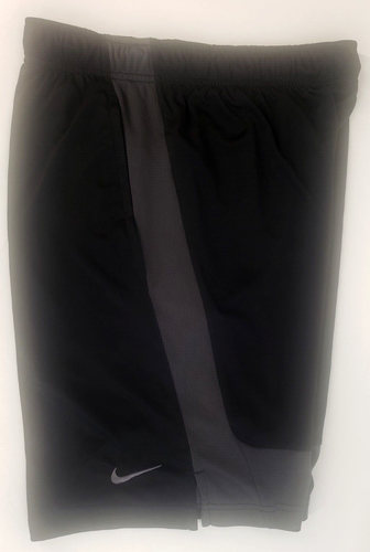 Nike Boys Training Shorts SIZE S Dri-Fit Black Gray Polyester - Picture 3 of 14
