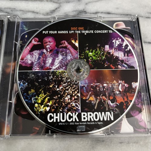 Chuck Brown – Put Your Hands Up! The Tribute Concert SIGNED 2xCD Go-Go Funk VG+ - Picture 7 of 12