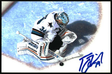 Troy Grosenick Autographed 4x6 Color Photo San Jose Sharks Goalie #34 White D