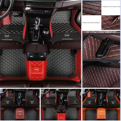 For Alfa Romeo Car Floor Mats Luxury Carpet Custom Waterproof Liners All Models - Foto 28 di 31