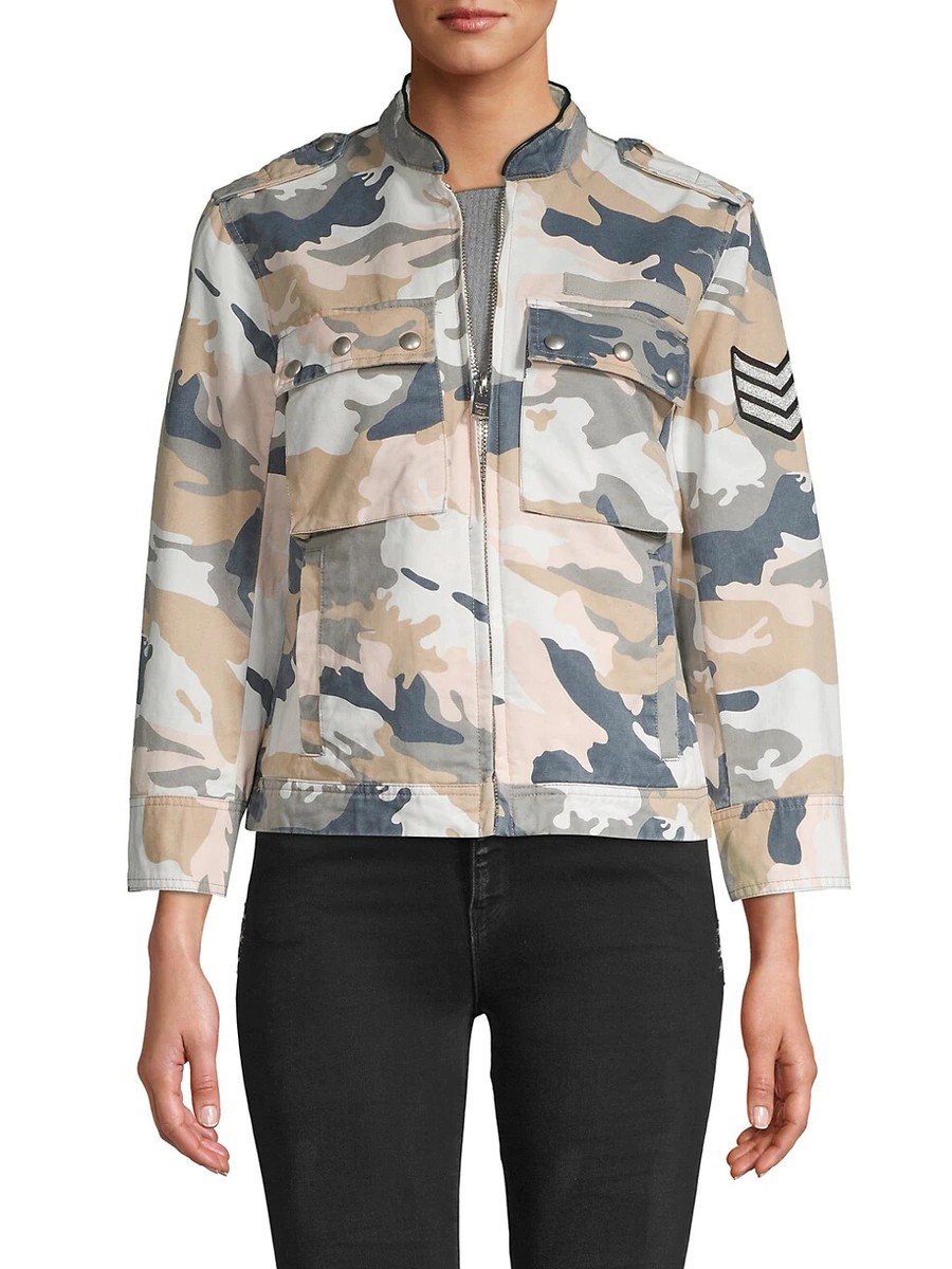 ZADIG&VOLTAIRE ミリタリージャケット Jacket Zadig & Voltaire Khaki size 38 FR in Cotton - 26019573