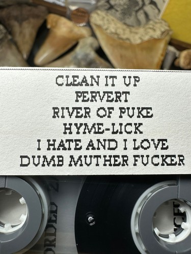 VOMIT STINGIE BASTARD DEMO HEAVY METAL CASSETTE TAPE RARE