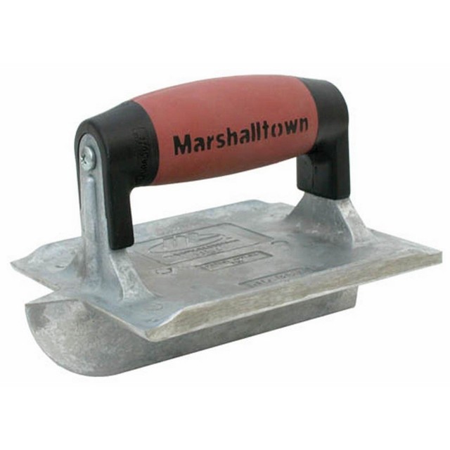 3/8in Rad Zinc Groover 6x4in Marshalltown Concrete Groovers 833D ...
