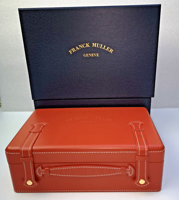 FRANCK MULLER CASABLANCA BOX watchbox + Umkarton Uhrbox Custodia Uhr -  ETUI