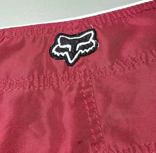 Vintage Fox Racing Board Shorts Men’s 34 Y2K 90s Grunge Skate Embroidered Y2K - Picture 10 of 10