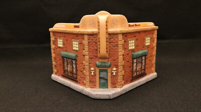 Hawthorne Rockwell's Holiday Collection ''Johnson's Drugstore'' w/ Light Kit & COA