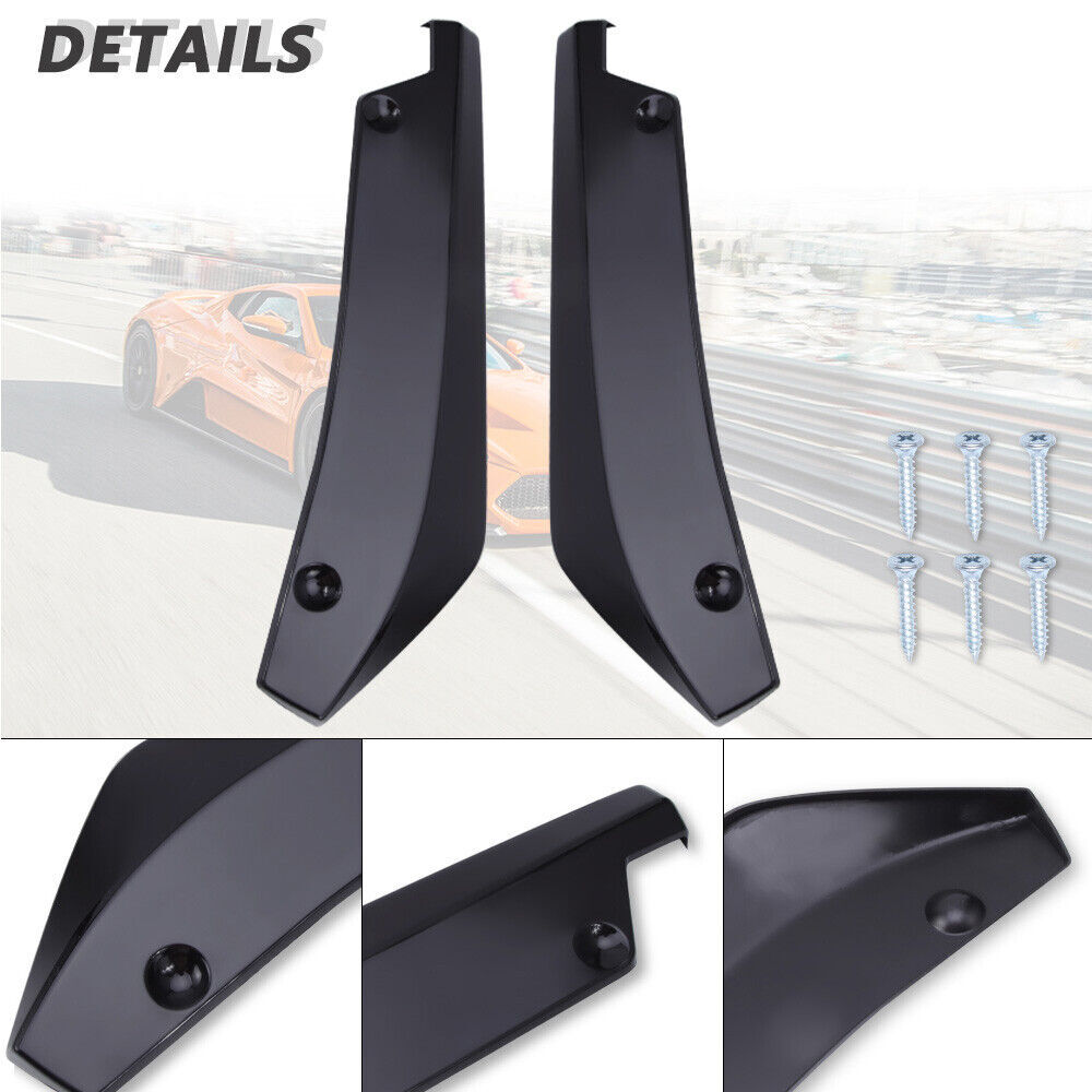 Front Bumper Lip Spoiler Splitter Side Skirt For Bentley Continental