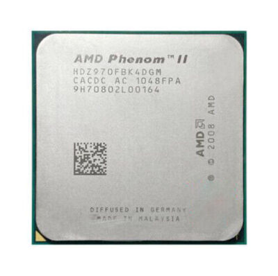 AMD Phenom II X4 970 AM3 CPU GHz Socket AM3 HDZ970FBK4DGM Black 125W  UK