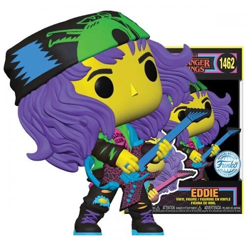 Funko POP! Stranger Th: Eddie w/Guitar (1462) EXM BKLT (fk6) - Imagen 1 de 1
