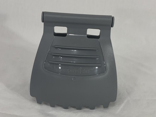 PAMPERED CHEF ~ Gray Plastic Salad Claws Tongs #100191 ~ 6"x5.5" - Picture 4 of 10
