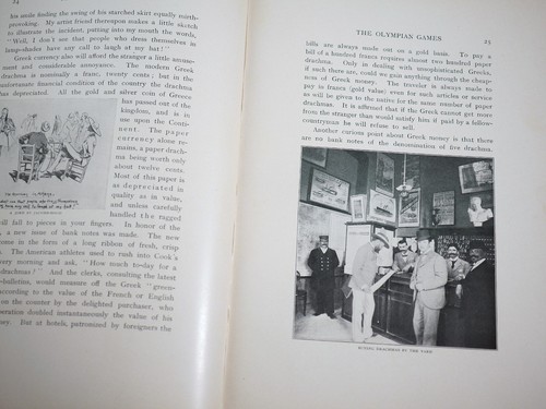Burton Holmes - Olympian 1896 Olympic games Athens Greece Travel Thessaly 1901 - Imagen 8 de 18
