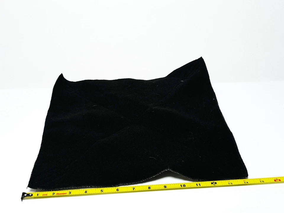 Domke Protective Gear Wrap 14x14” – Acolchado de lente de cámara de microfibra negra Foto 2 de 4