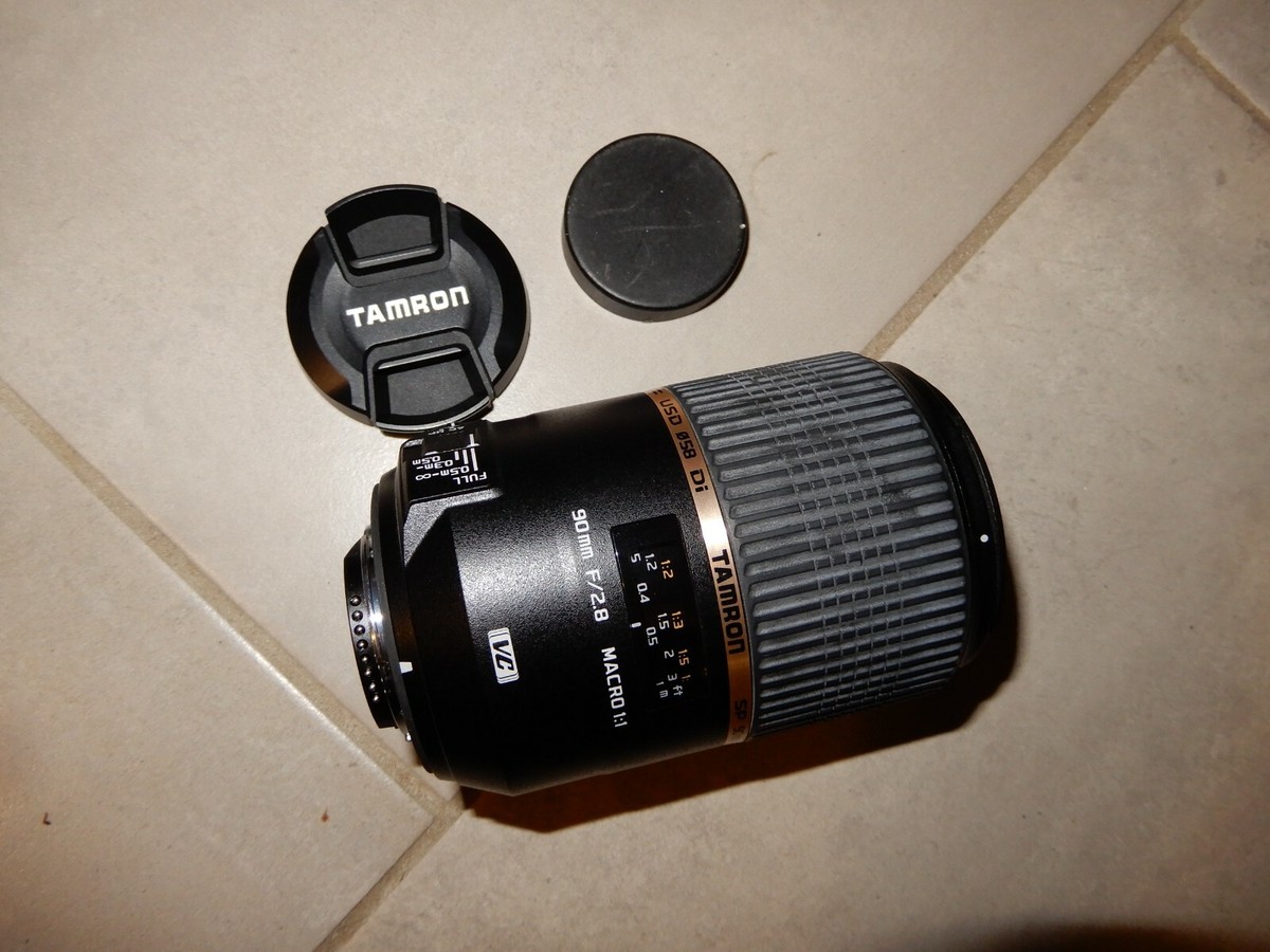 Tamron SP 90mm F/2.8 VC Di USD Lens For Nikon (Macro 1:1) | eBay
