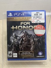 For Honor: Gold Edition Sony PlayStation 4, 2017 Used