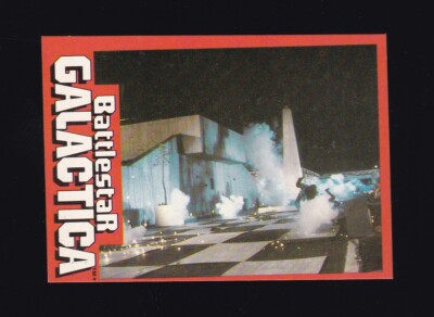 1978 Wonder Bread Battlestar Galactica Capricans Evade Blasts #21