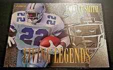  1994 Fleer   Living Legends #5   Emmitt Smith  Team: Dallas Cowboys  Football