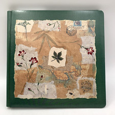 DELUXE CRAFT 12x12 Memory Book Photo Album Black 10 Sheets/20 Pages Expandible