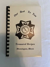 Ladies Auxiliary V.F.W. 454 Bloomington Illinois Cookbook 1986  IL