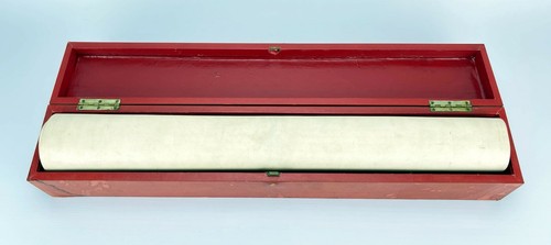GEORGE V GRANT OF ARMS 1927 - ALFRED ARTHUR HUDSON - Scroll, Seals & GR V Box - Foto 9 di 10
