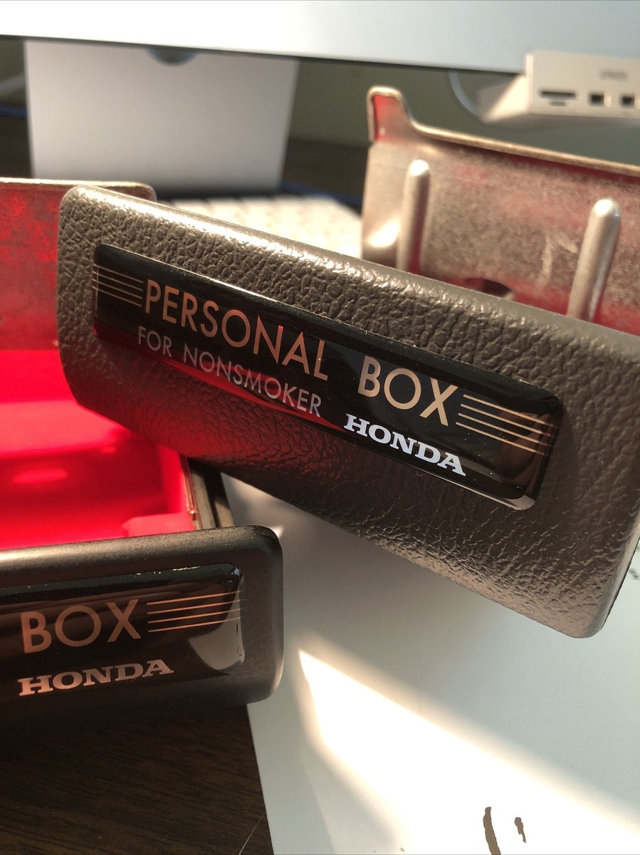 88-91 Honda Civic SH3 SH4 JDM Personal Box Replica Ashtray Insert