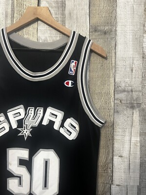 Vintage Champion David Robinson San Antonio Spurs NBA Basketball