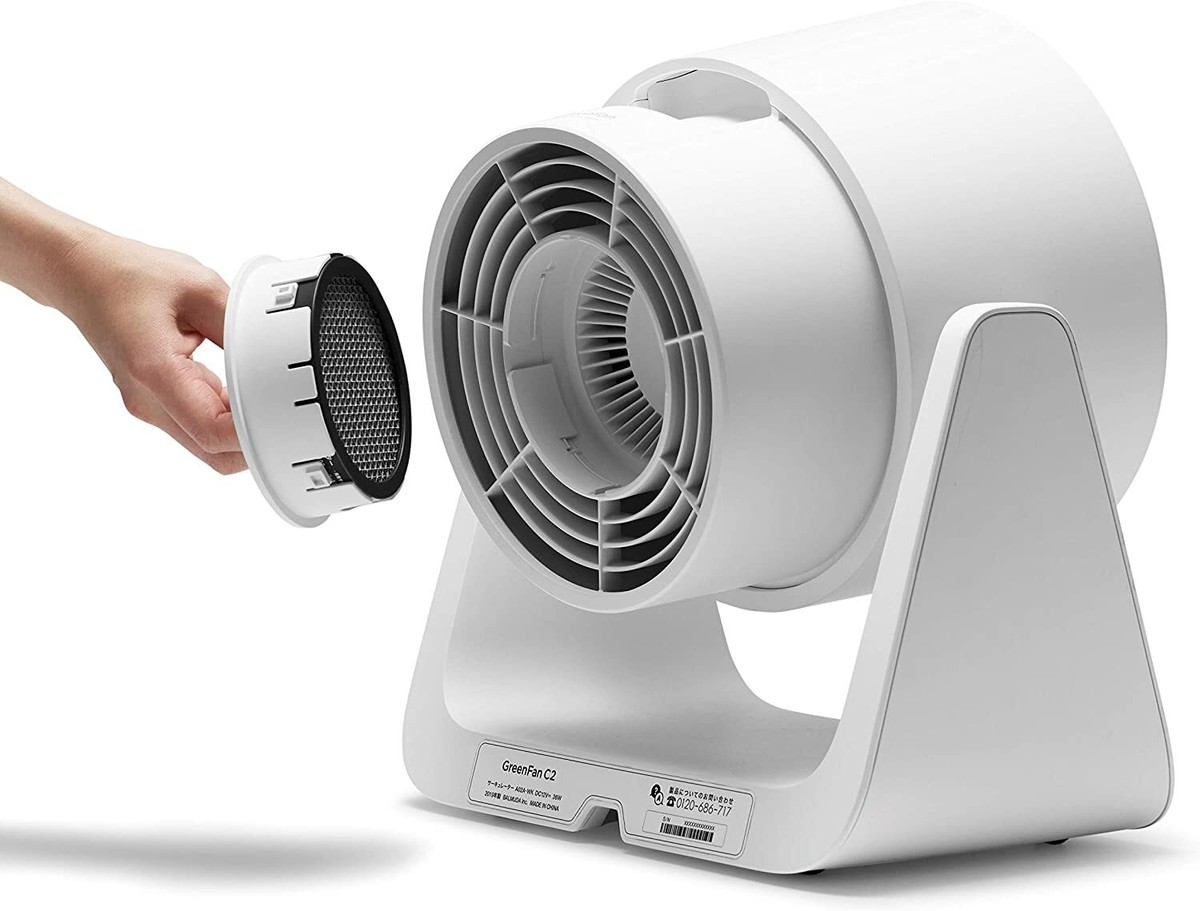 BALMUDA Circulator A02A-WK [Circulator GreenFan C2 White x Black]