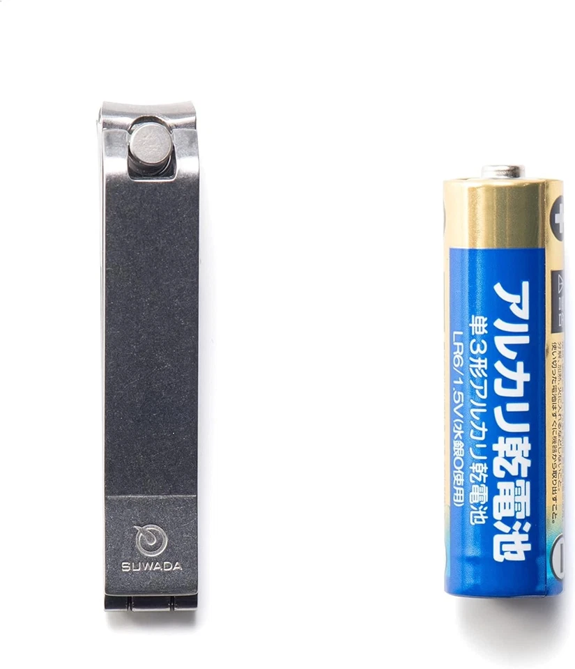 SUWADA Nail Clipper "Mini" High Quality Folding Type 60㎜ From Japan Foto 4 de 4